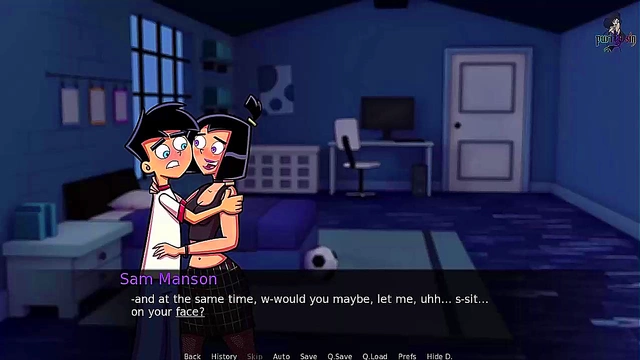 Goth Milf From Danny Phantom Engages in Hot 69 Blowjob Session