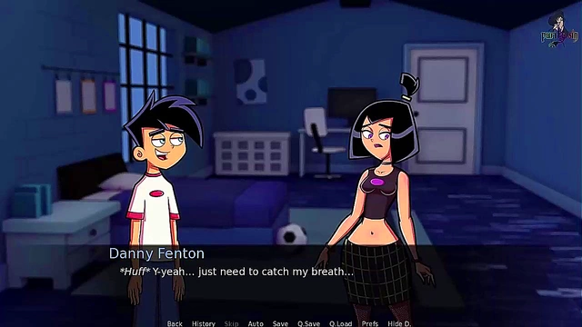 Goth Milf From Danny Phantom Engages in Hot 69 Blowjob Session