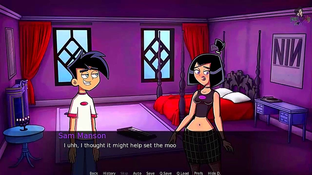 Goth Milf From Danny Phantom Engages in Hot 69 Blowjob Session