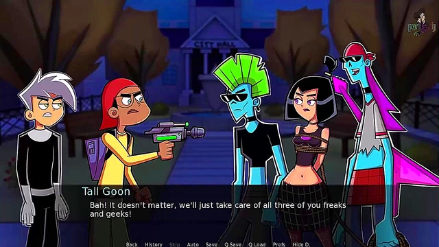 Goth Milf From Danny Phantom Engages in Hot 69 Blowjob Session