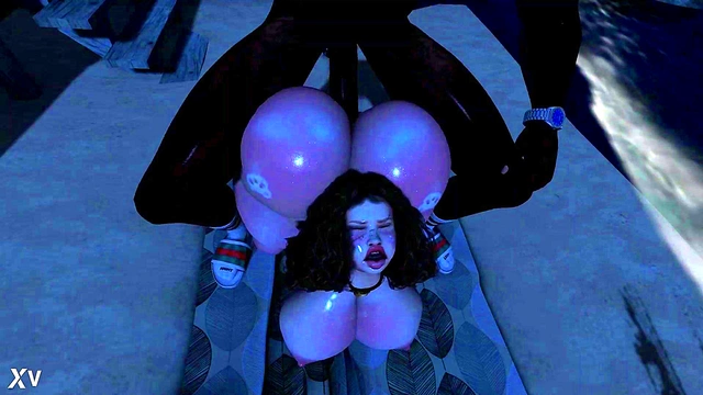 Big-Ass Hentai Babe Rides Massive BBC Dick In Wet Cartoon Action