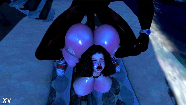 Big-Ass Hentai Babe Rides Massive BBC Dick In Wet Cartoon Action