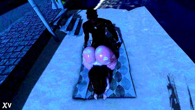 Big-Ass Hentai Babe Rides Massive BBC Dick In Wet Cartoon Action