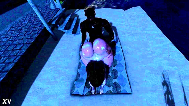 Big-Ass Hentai Babe Rides Massive BBC Dick In Wet Cartoon Action