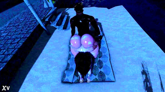 Big-Ass Hentai Babe Rides Massive BBC Dick In Wet Cartoon Action