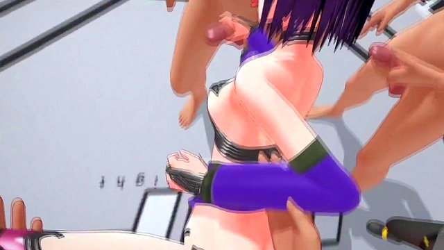 Shuten Douji Pays Price After Losing Intense Anime Catfight Threesome