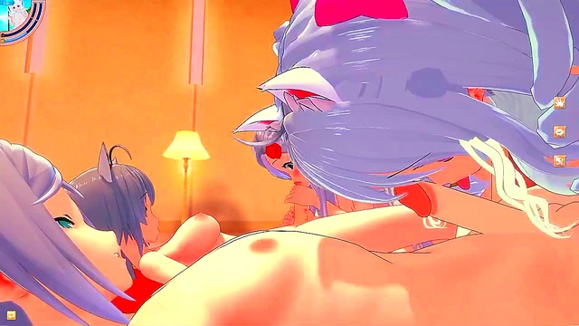 Hentai Foursome Swap – Momo & Minty Enjoy ChickswithdicksCreampie Action