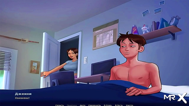 Summertime Saga – Anime Wife Craves Intense Fucking In Steamy Visual Novel Scene