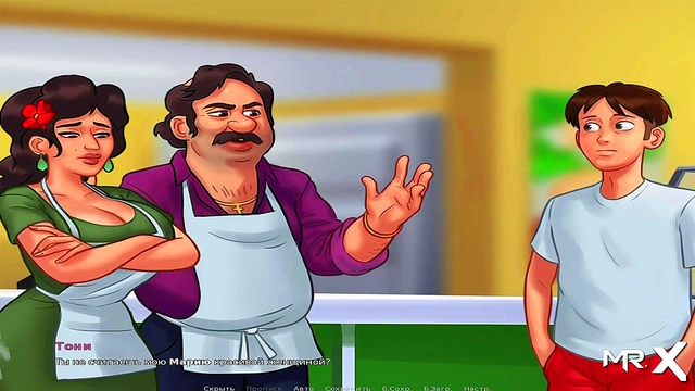 Summertime Saga – Anime Wife Craves Intense Fucking In Steamy Visual Novel Scene