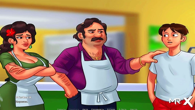 Summertime Saga – Anime Wife Craves Intense Fucking In Steamy Visual Novel Scene