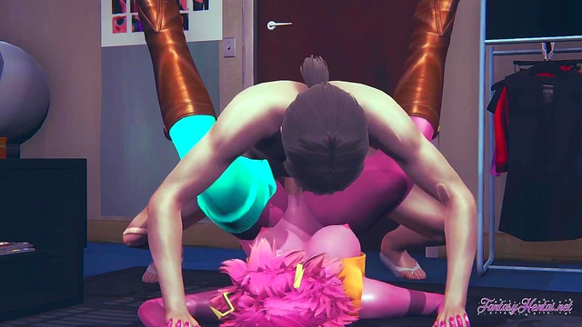 Mina Ashido’s Hot Boobjob, Blowjob & Handjob in Boku No Hero Academia Hentai Creampie