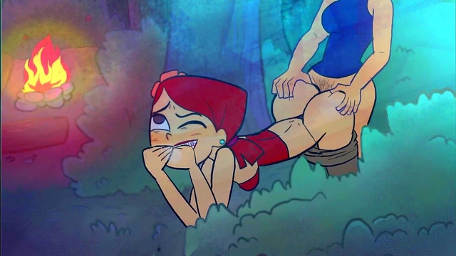 Teen Braces Babe Zoey Gets Doggy Style Action With Futanari Eva From Total Drama Island