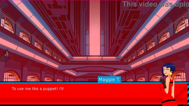 Sexy Blonde Villain Gives Intense Blowjob to Anime Hero in Totally Spies Hentai