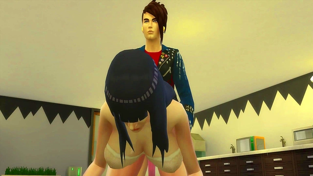 Hinata Cheats With Big-Titted Anime Boy At Naruto Party For Hot Anal Action