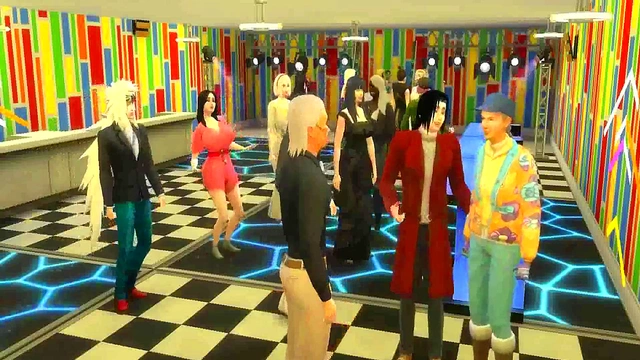 Hinata Cheats With Big-Titted Anime Boy At Naruto Party For Hot Anal Action