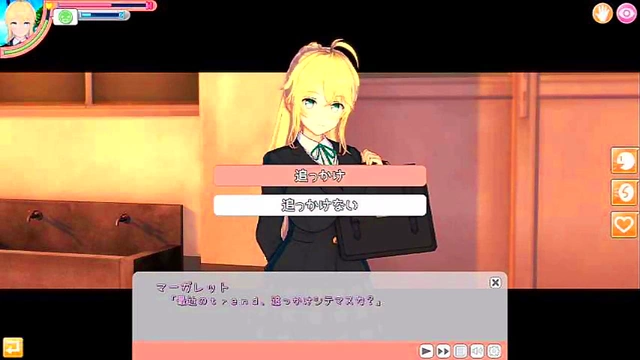 Cute Blonde Margaret Chan Rubs Huge Tits for 3D Hentai BJ & Handjob Bliss