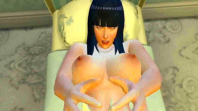 Perverted Naruto Helps Wife Hinata With Intense Anal Sex & Milk Deposit