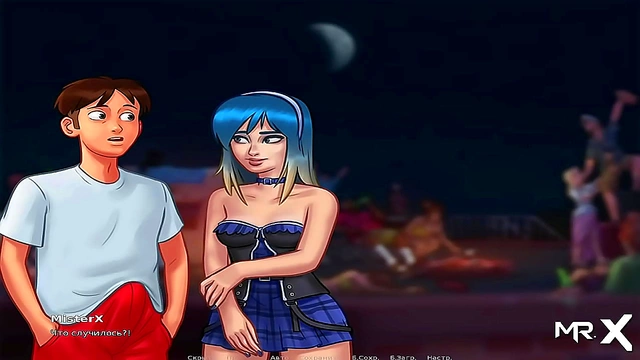 Summertime Saga Anime Sex – Cartoon Couple Enjoy Wild Gameplay Creampie Fun