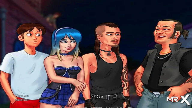 Summertime Saga Anime Sex – Cartoon Couple Enjoy Wild Gameplay Creampie Fun