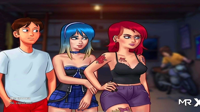 Summertime Saga Anime Sex – Cartoon Couple Enjoy Wild Gameplay Creampie Fun