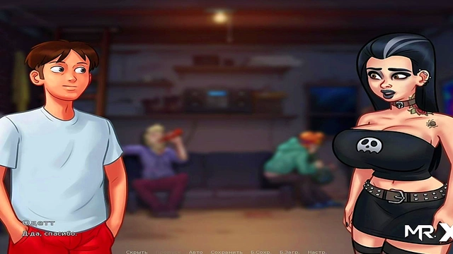 Summertime Saga Anime Sex – Cartoon Couple Enjoy Wild Gameplay Creampie Fun