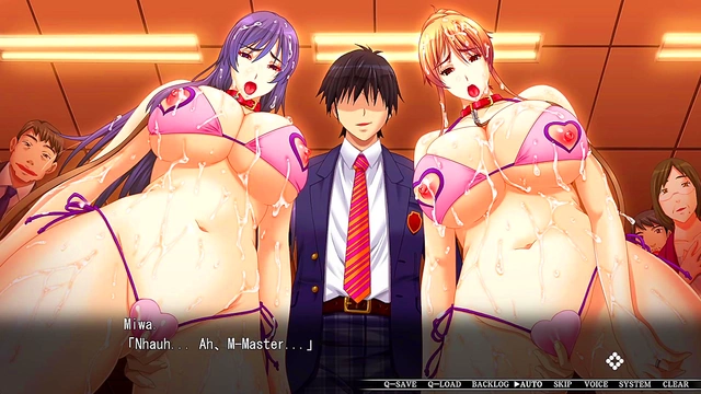 Huge-Breasted Aimi & Shina Seduce Each Other In Steamy Hentai Action