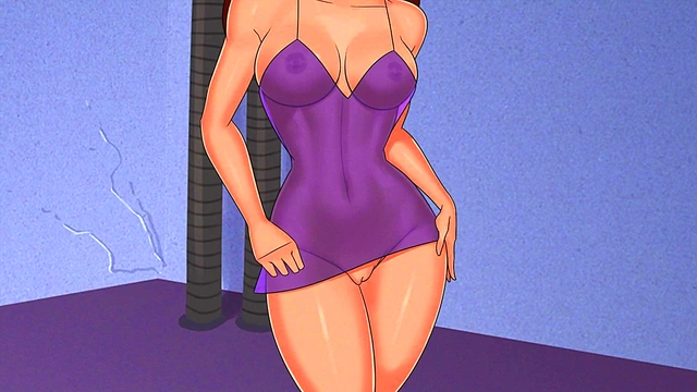 Sexy College Batwoman Seduces Lex Luthor for Big Dick Anal & Facial Cumshot