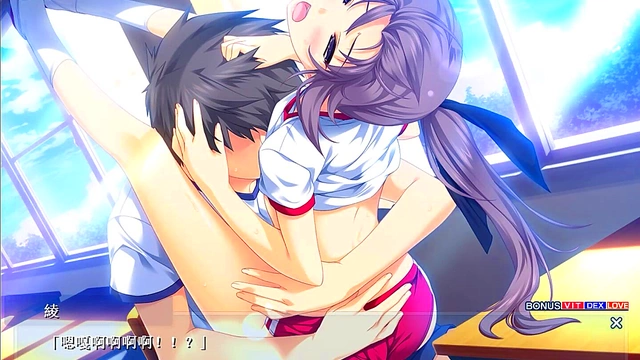 Big-Breasted Anime Chick Masturbates With Toy for Orgasmic Pleasure