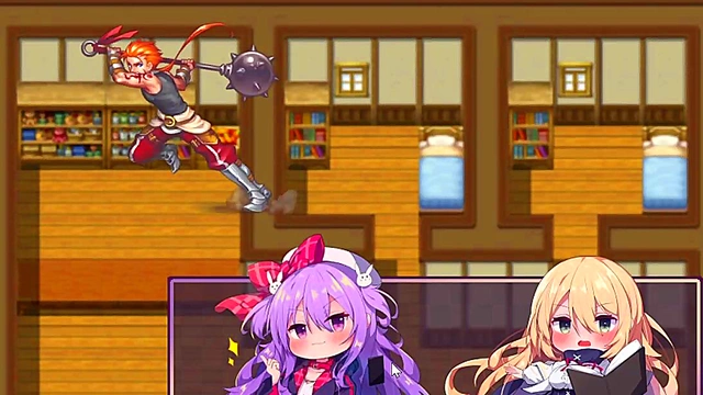 NTR Teen Girl Juggles for Her Best Friend's Dick in Anime BDSM Session