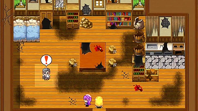 NTR Teen Girl Juggles for Her Best Friend's Dick in Anime BDSM Session