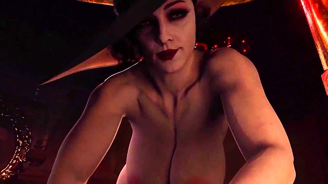 Halloween Night Big-Titted Clove Gets Fucked Raw for Hot Cumshot Feast