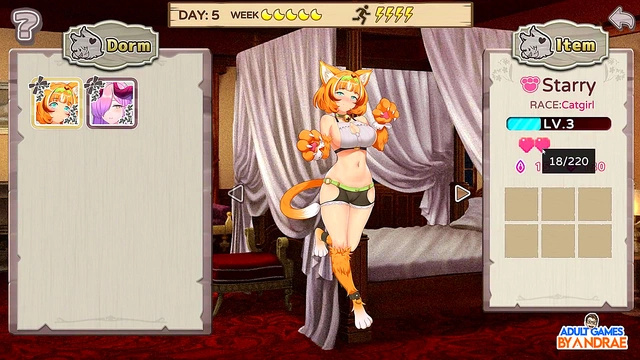 Seductive Raiden Mei Dances in Red Apron for Ecstatic Anime Sex Scene Fantasies