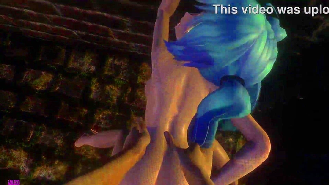 Busty Anime Chick Gets Creampied By Huge Cock In Hot Threesome AI Fantasies