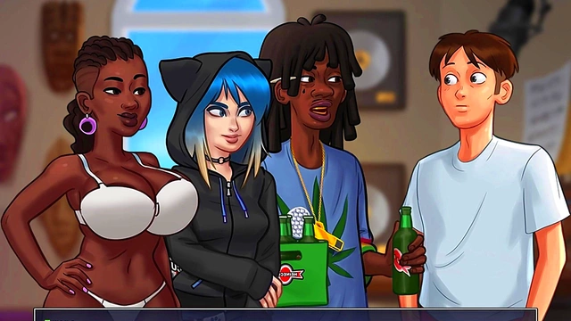 Intense Anal Fun With A Hot Futanari Simulated Sex Adventure