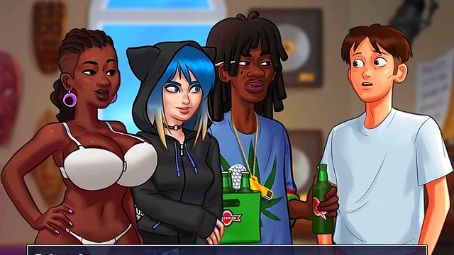 Intense Anal Fun With A Hot Futanari Simulated Sex Adventure