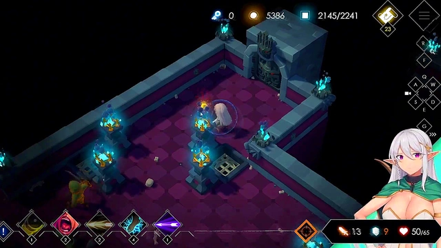 Konosubas Demon-Girl Aqua Fucks Big-Cock in Sexy Outfits for Giant-Tit Orgasmic Fun