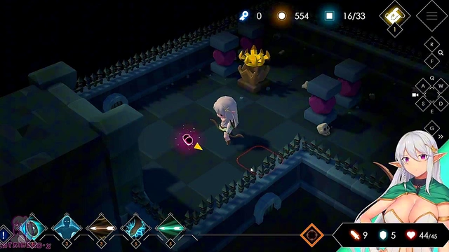 Konosubas Demon-Girl Aqua Fucks Big-Cock in Sexy Outfits for Giant-Tit Orgasmic Fun