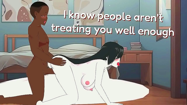 Sekhmet Anime Sex Adventure Hot Goddess Tempts Man for Intense Orgasms