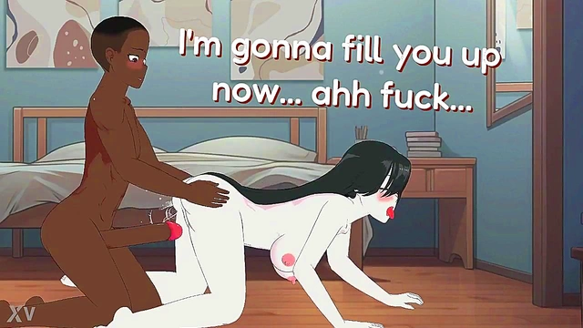 Sekhmet Anime Sex Adventure Hot Goddess Tempts Man for Intense Orgasms