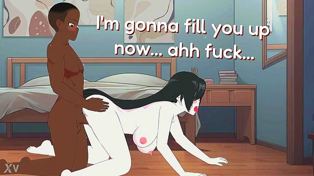 Sekhmet Anime Sex Adventure Hot Goddess Tempts Man for Intense Orgasms