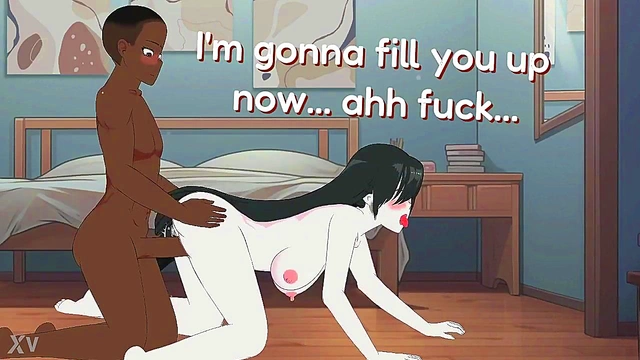 Sekhmet Anime Sex Adventure Hot Goddess Tempts Man for Intense Orgasms