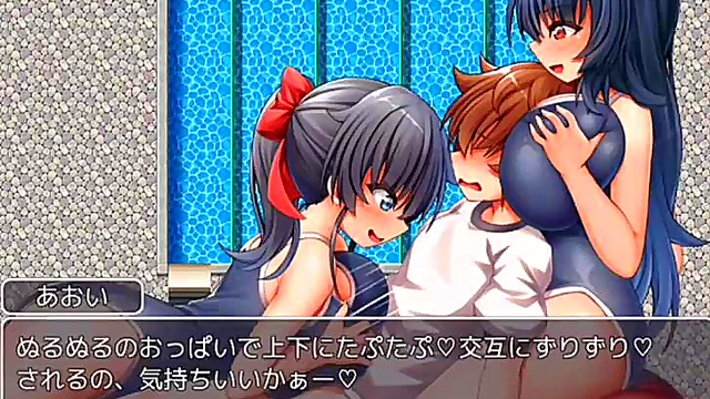 Intense Sex Between Ichika & Ena Anime Teen Ecstasy With Oppai & Load Up