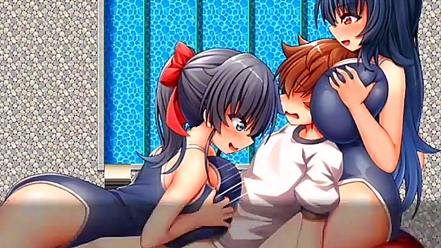 Intense Sex Between Ichika & Ena Anime Teen Ecstasy With Oppai & Load Up