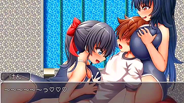 Intense Sex Between Ichika & Ena Anime Teen Ecstasy With Oppai & Load Up