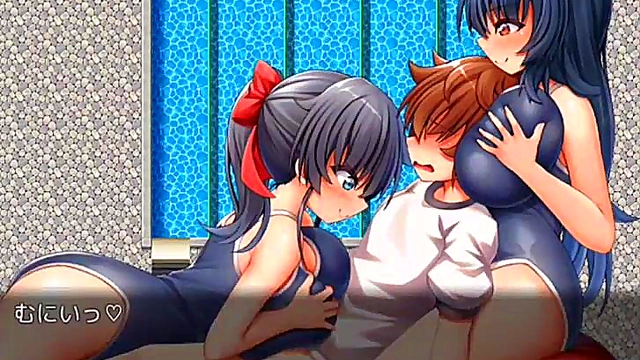 Intense Sex Between Ichika & Ena Anime Teen Ecstasy With Oppai & Load Up