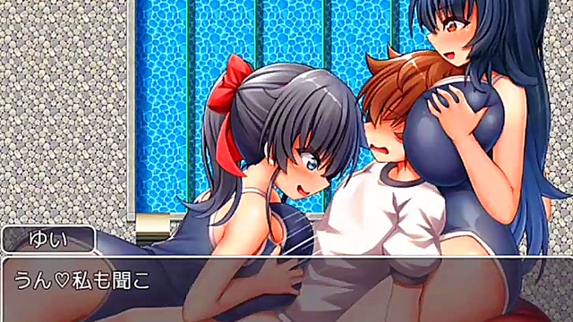 Intense Sex Between Ichika & Ena Anime Teen Ecstasy With Oppai & Load Up