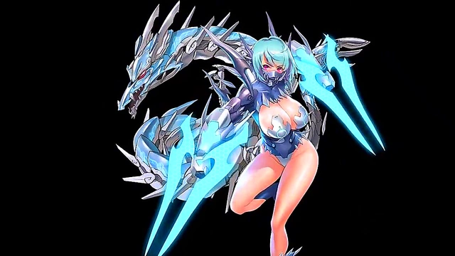 Frenzie V-Tuber Anime Lesbians Engage Big Boobed Sex Fantasies Together