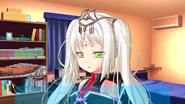 Blonde Anime Cutie With Big Tits Gets Fucked For A Steamy Threesome Orgy Scene