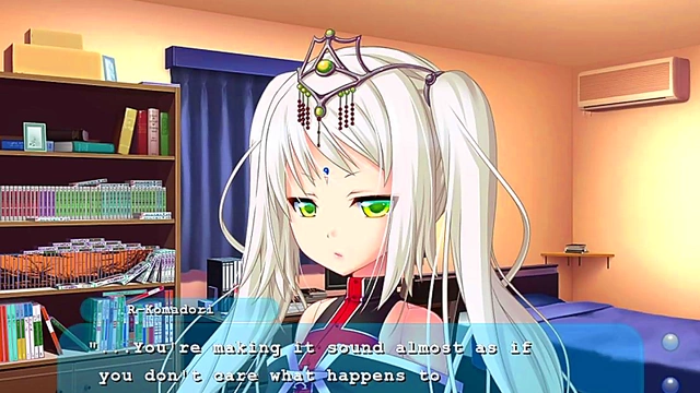 Blonde Anime Cutie With Big Tits Gets Fucked For A Steamy Threesome Orgy Scene