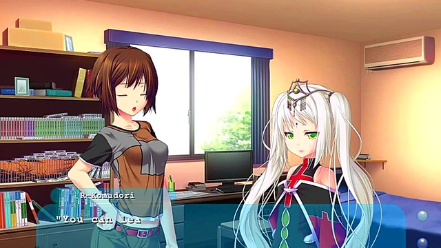 Blonde Anime Cutie With Big Tits Gets Fucked For A Steamy Threesome Orgy Scene